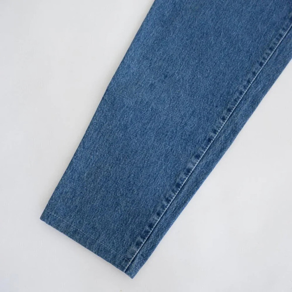 Vintage 80's Number One Trussardi Tapered Leg High Waisted Denim Mom Jeans 30 - Picture 5 of 15